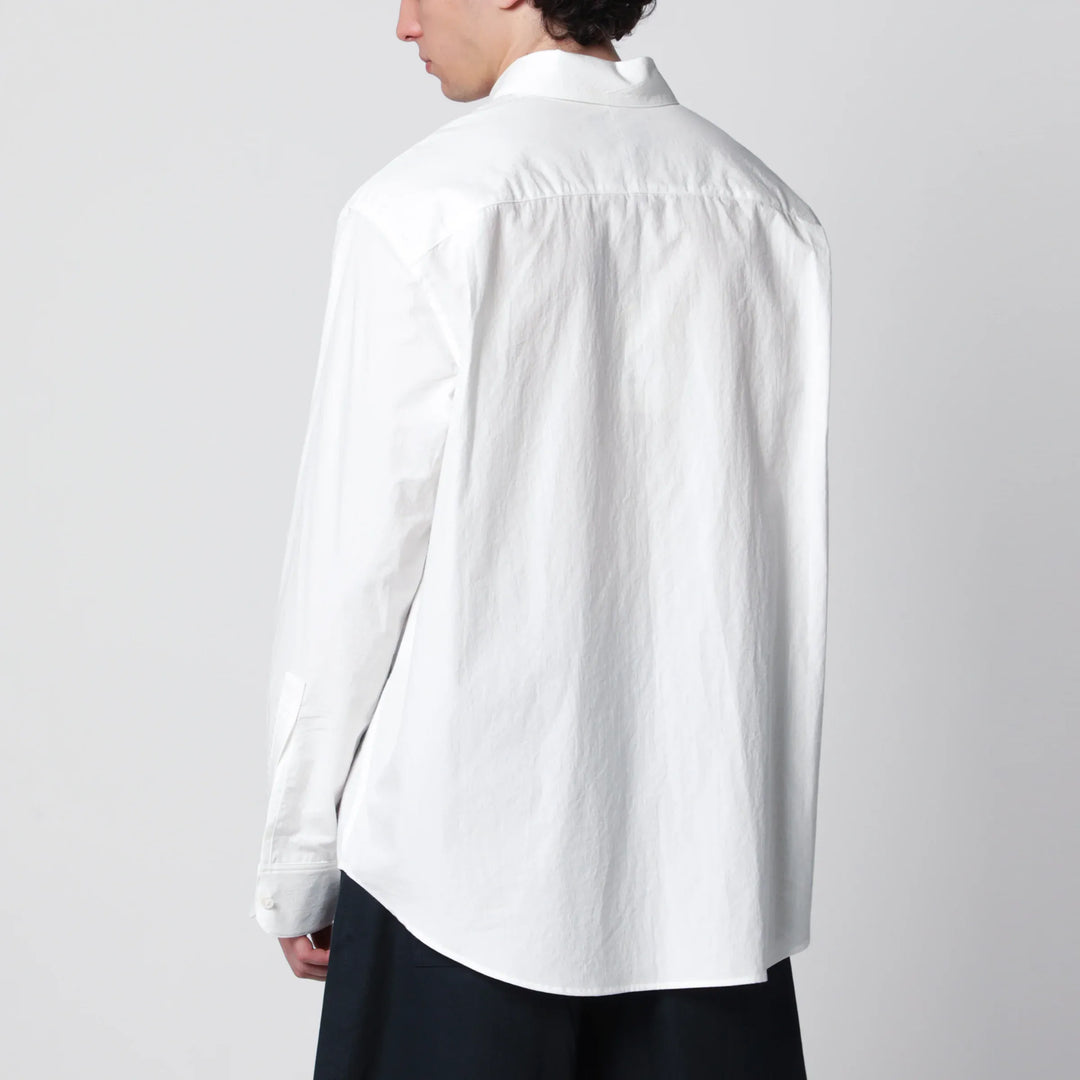STUDIO NICHOLSON - White cotton shirt Brand Apparel &amp; Accessories > Clothing > Shirts &amp; Tops