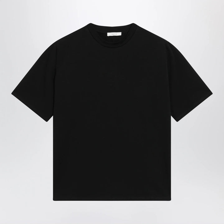 The Row - Black cotton short-sleeve crewneck T-shirt Brand Apparel &amp; Accessories > Clothing > Shirts &amp; Tops L