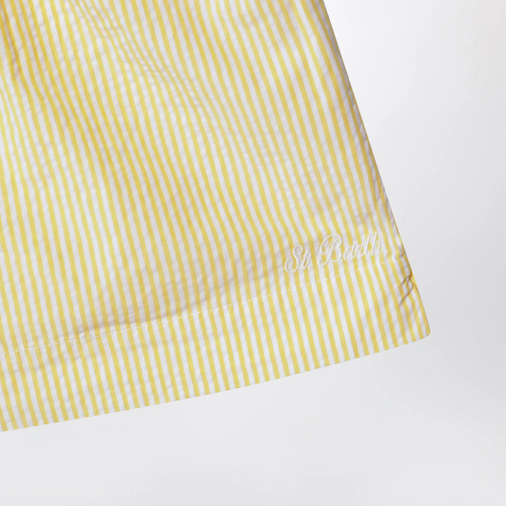 MC2 Saint Barth - Color-block striped shorts Brand Apparel &amp; Accessories > Clothing > Shorts