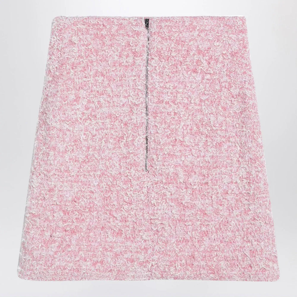 Balenciaga - Pink cotton blend tweed mini skirt Brand Apparel & Accessories > Clothing > Skirts M