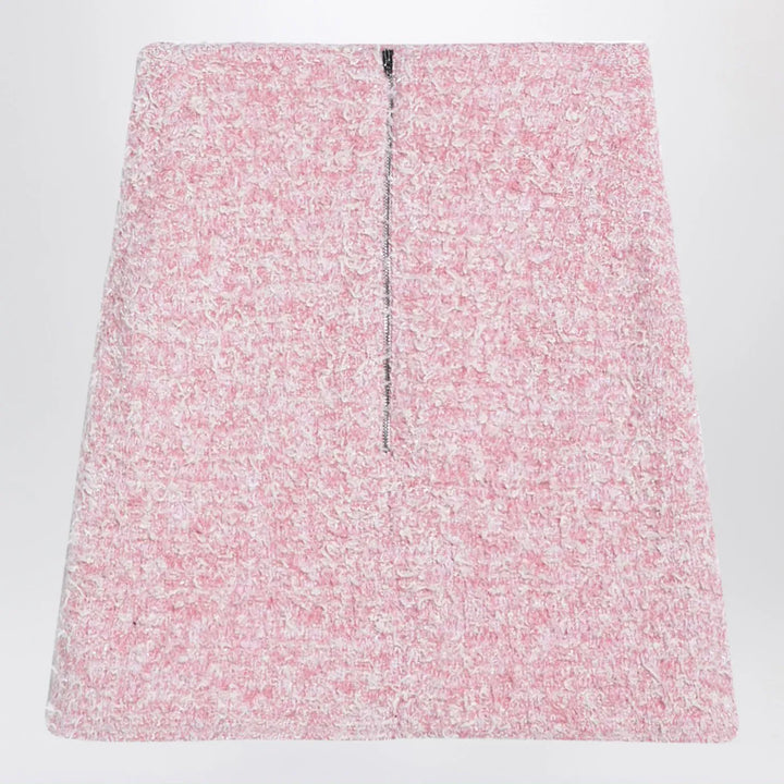 Balenciaga - Pink cotton blend tweed mini skirt Brand Apparel &amp; Accessories > Clothing > Skirts M