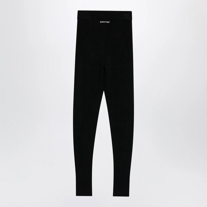Balenciaga - Black Techwear viscose leggings Brand Apparel &amp; Accessories > Clothing > Underwear &amp; Socks > Hosiery