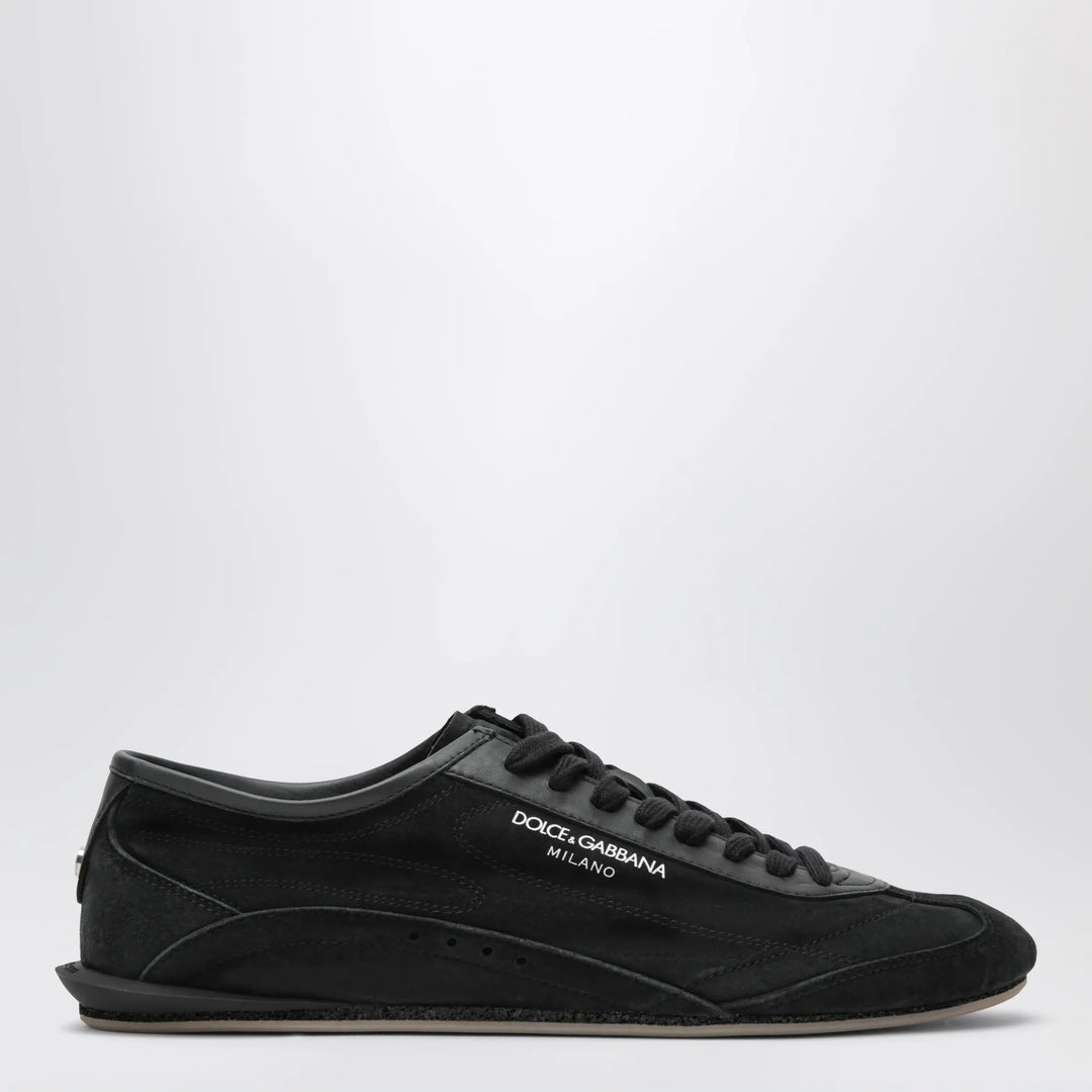 Dolce&amp;Gabbana - Black DG Sailing raffia trainers Brand Apparel &amp; Accessories