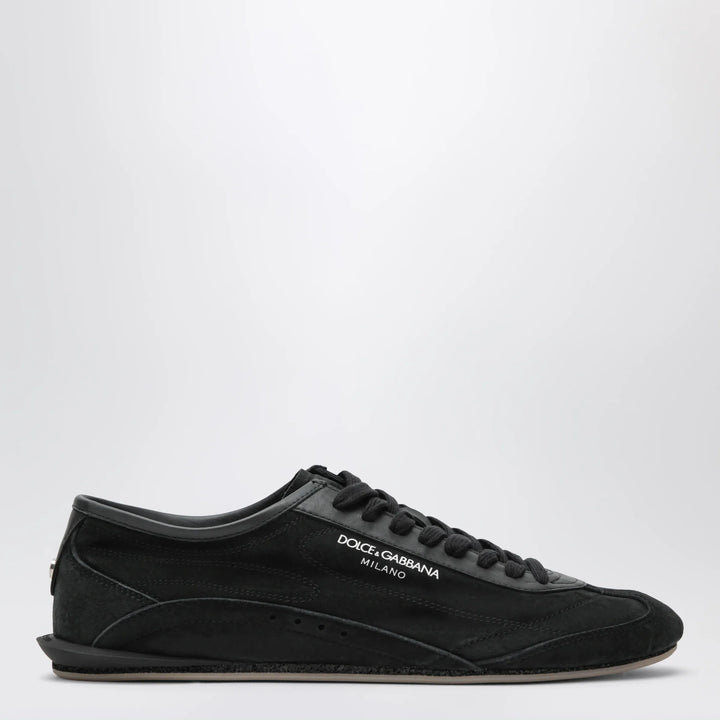 Dolce&amp;Gabbana - Black DG Sailing raffia trainers Brand Apparel &amp; Accessories 40,5 IT