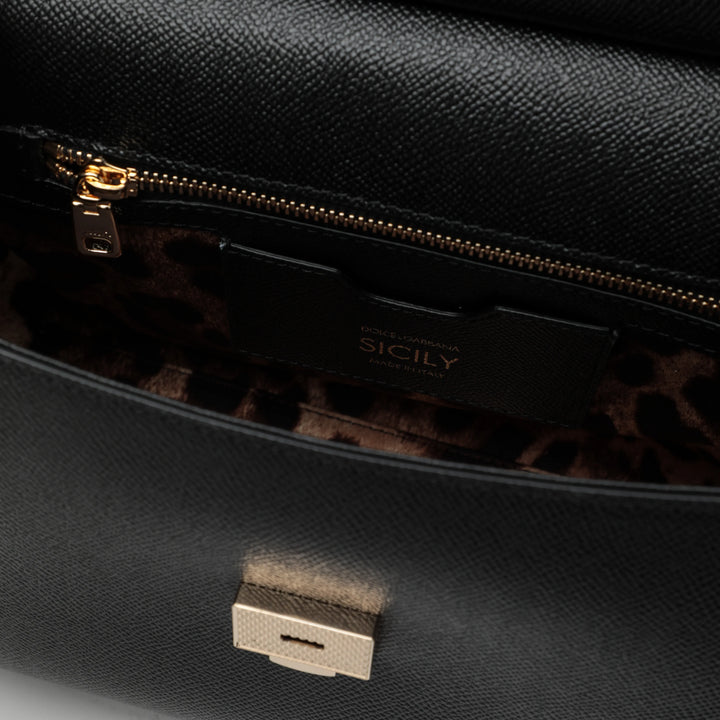 Dolce&amp;Gabbana - Large black Sicily handbag Brand Apparel &amp; Accessories TU