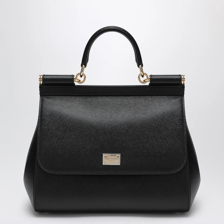 Dolce&amp;Gabbana - Large black Sicily handbag Brand Apparel &amp; Accessories TU