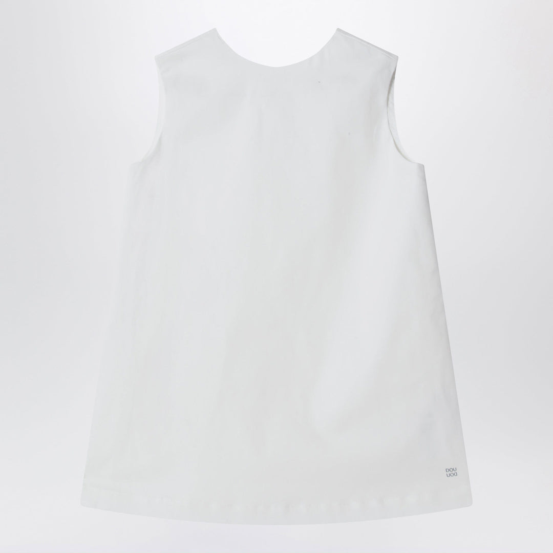 Apparel & Accessories Douuod - Camomilla ivory dress with bow Brand