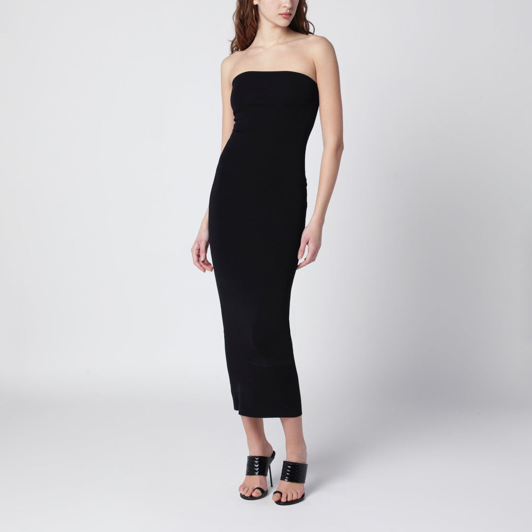 Apparel & Accessories Entire Studios - Black strapless midi dress Brand