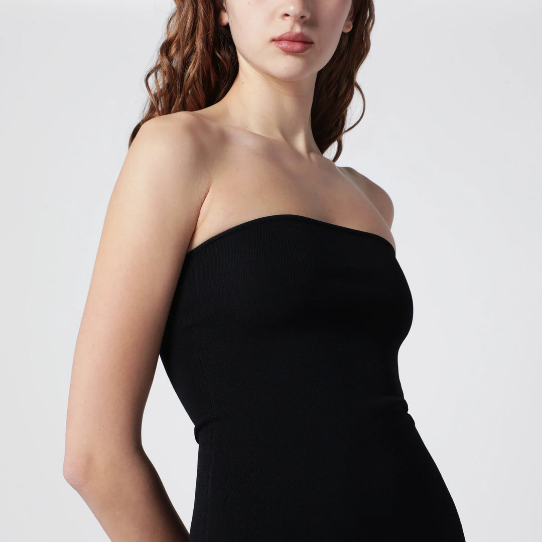 Entire Studios - Black strapless midi dress Brand Apparel &amp; Accessories