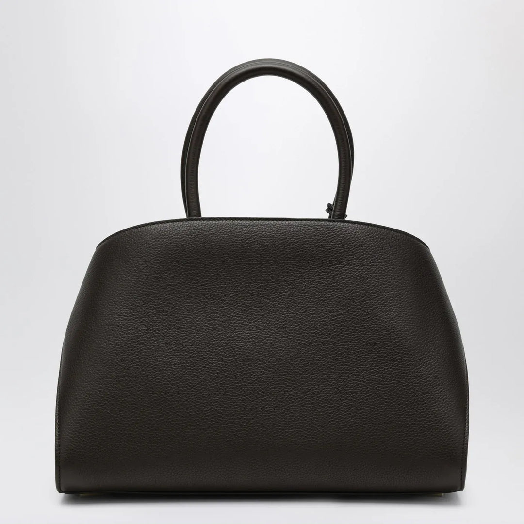 Ferragamo - Hug M handbag in brown/ochre leather Brand Apparel &amp; Accessories TU