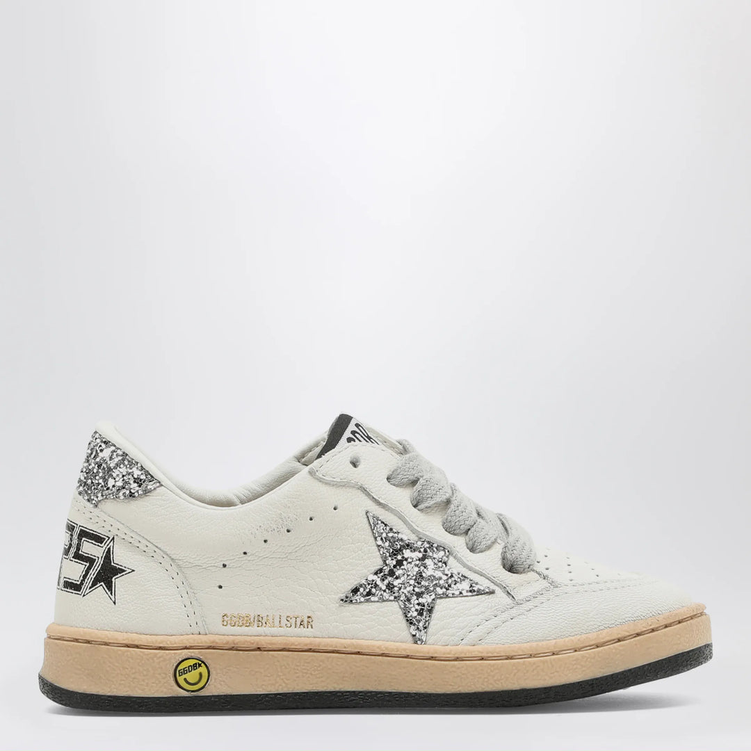 Golden Goose - Ball Star white/silver trainer Brand Apparel &amp; Accessories 28