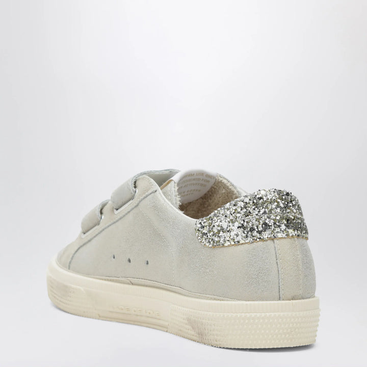 Golden Goose - May School Taupe/Platinum trainers Brand Apparel &amp; Accessories