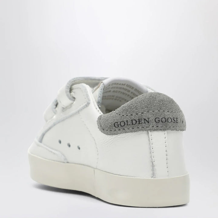Golden Goose - White/beige Old School baby trainers with duck motif Brand Apparel &amp; Accessories