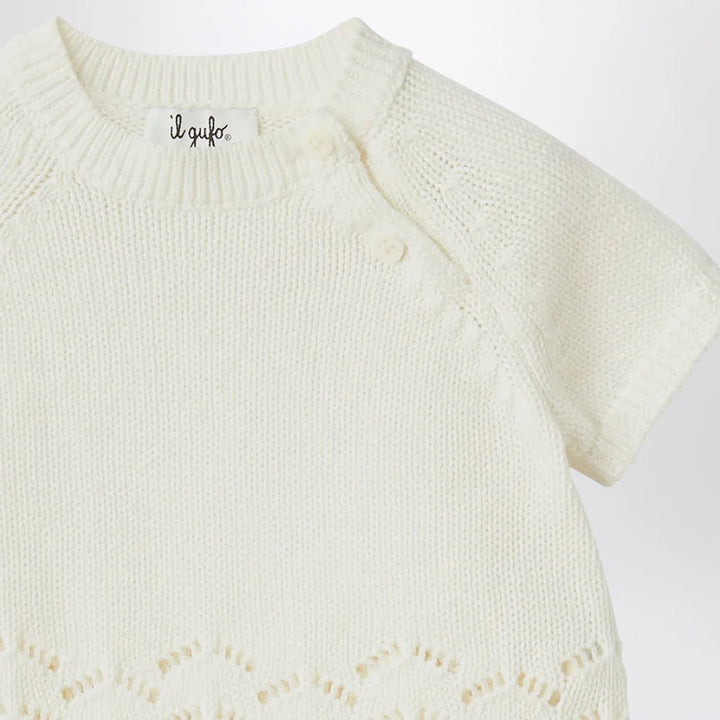 Il Gufo - White milk set in organic cotton Brand Apparel &amp; Accessories 9