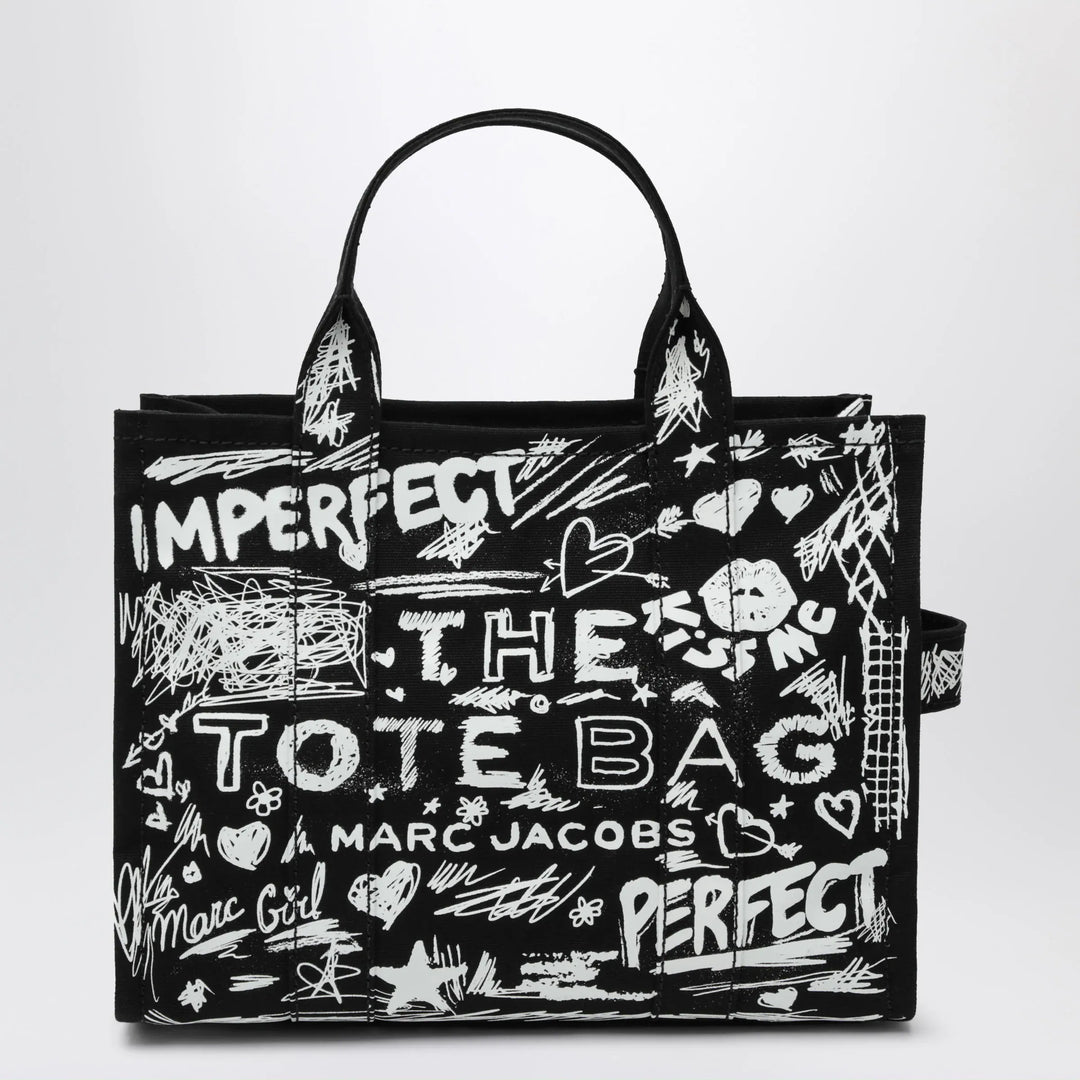 Marc Jacobs - The Tote Bag medium black with punk lettering Brand Apparel &amp; Accessories > Jewelry TU
