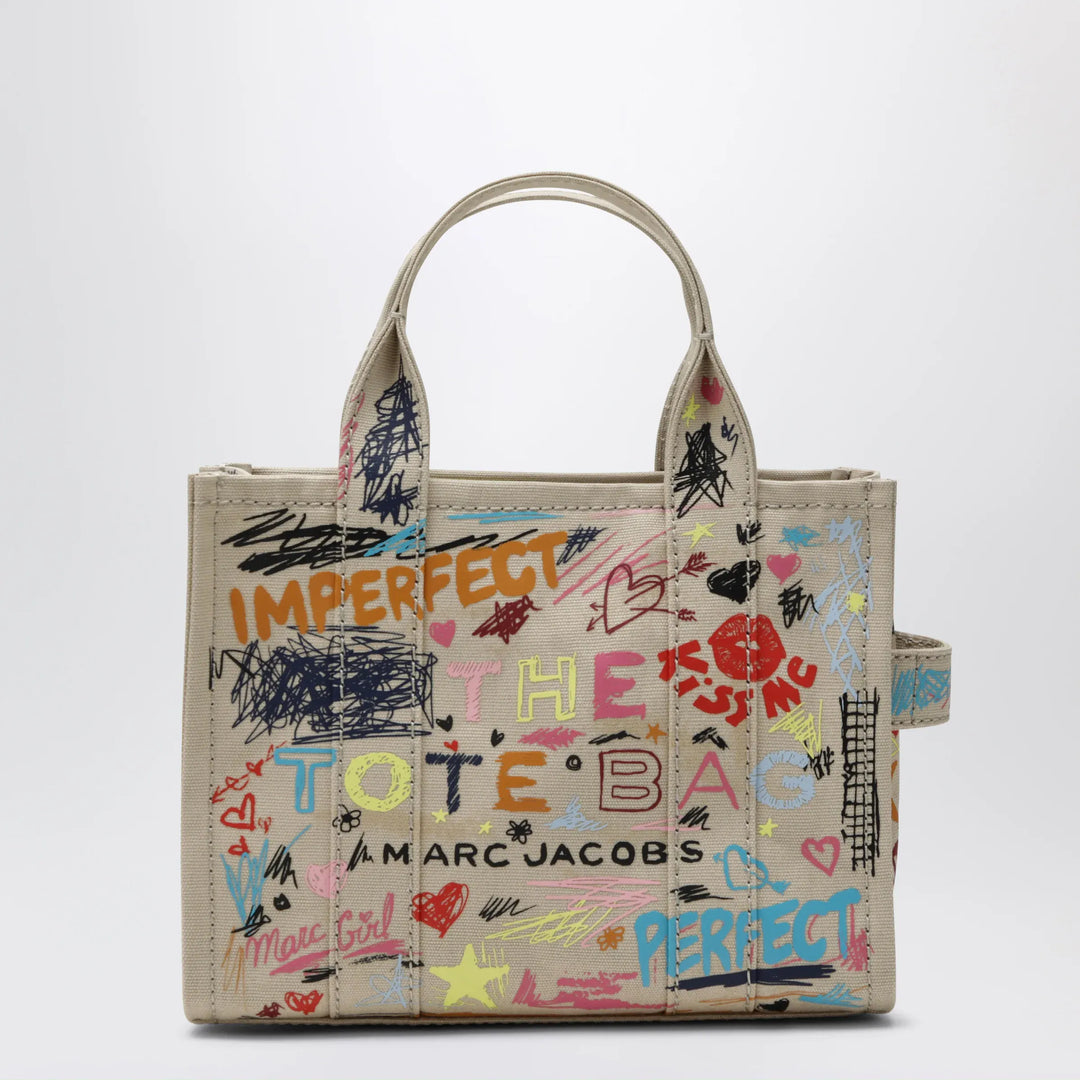 Marc Jacobs - The Tote Bag small beige with punk lettering Brand Apparel & Accessories > Jewelry TU