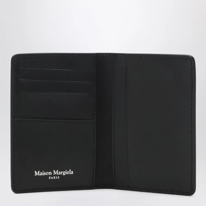 Maison Margiela - Black leather credit card holder Brand Apparel &amp; Accessories TU