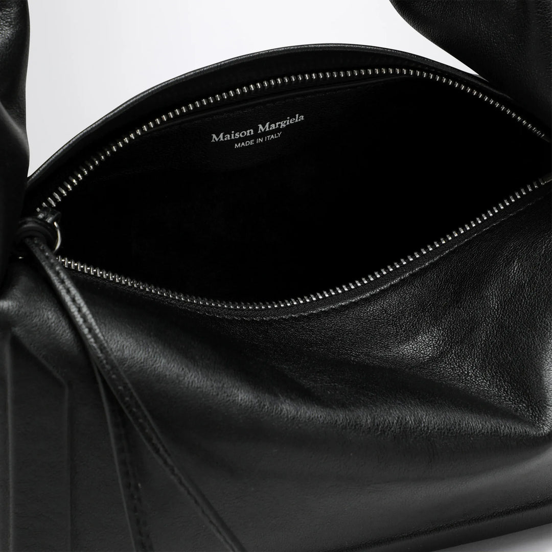 Maison Margiela - Box East West Small Bag in Black Leather Brand Apparel &amp; Accessories U