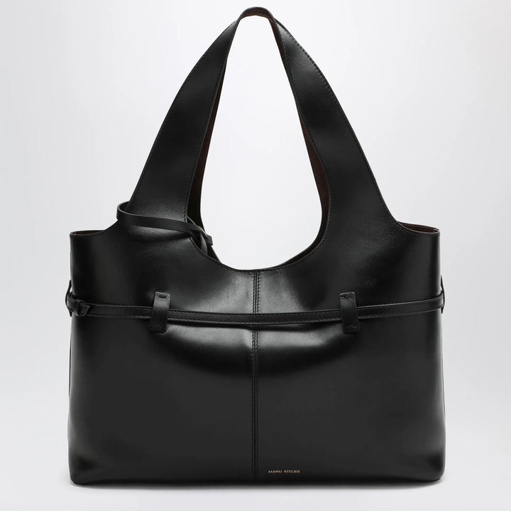 Manu Atelier - Black Cambon Cabas bag Brand Apparel &amp; Accessories U