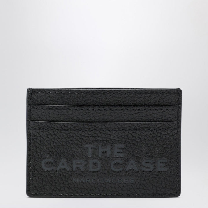 Apparel &amp; Accessories TU Marc Jacobs - Black full-grain leather cardholder Brand