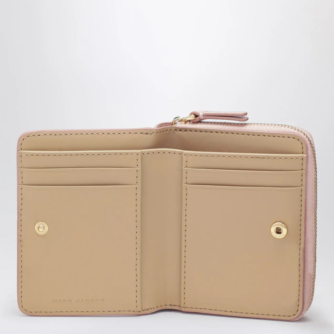 Marc Jacobs - Mini pink full-grain leather wallet Brand Apparel &amp; Accessories TU