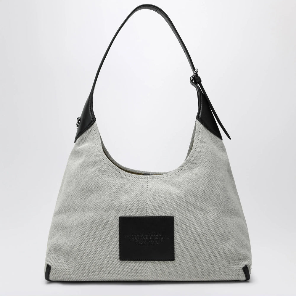 Marc Jacobs - Sack Bag bucket bag in canvas and leather ivory/black Brand Apparel & Accessories TU
