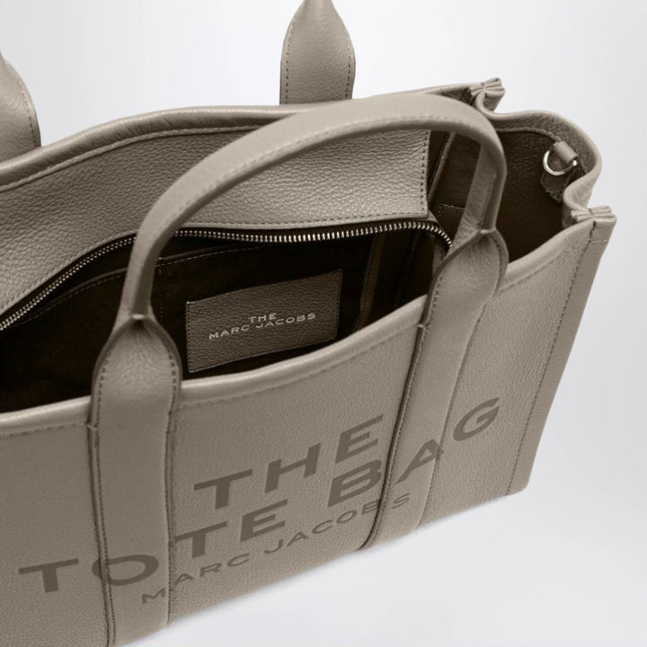 Marc Jacobs - The Medium Tote Bag Cement in leather Brand Apparel &amp; Accessories TU