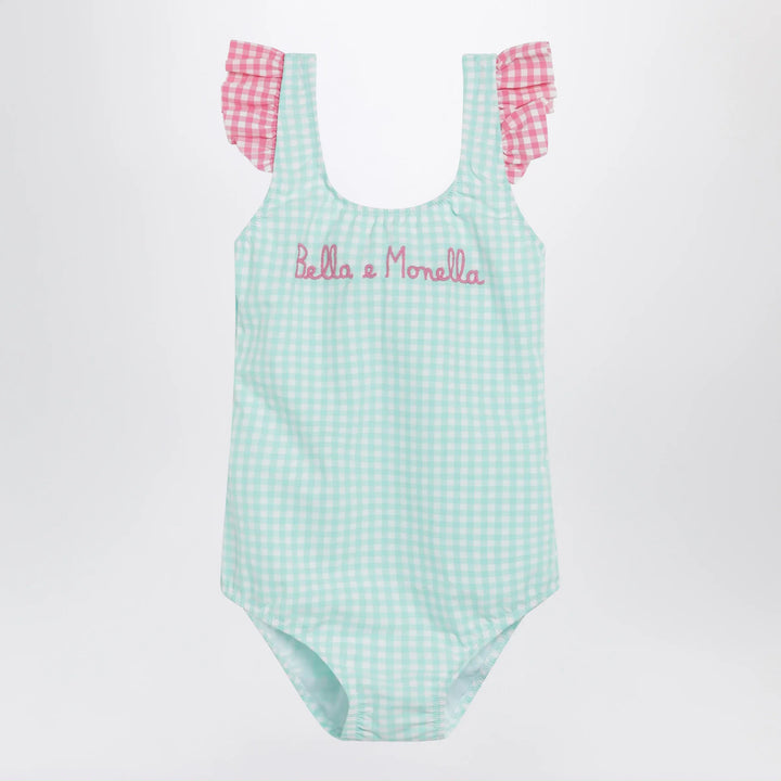 MC2 Saint Barth - Bella e Monella swimsuit with Vichy pattern Brand Apparel &amp; Accessories 8