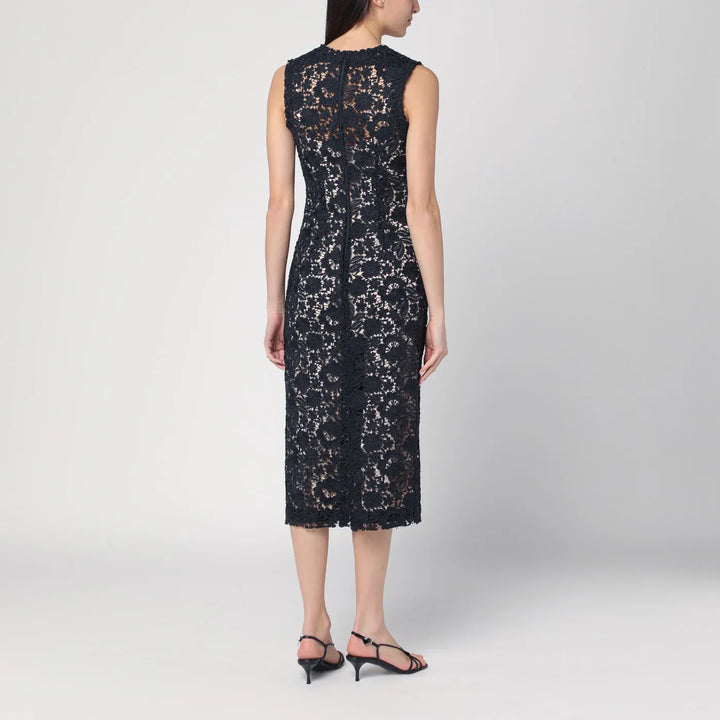P.A.R.O.S.H. - Blue lace midi dress Brand Apparel &amp; Accessories S