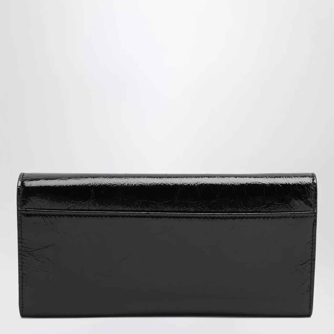 ROGER VIVIER - Belle Vivier black patent leather wallet with chain Brand Apparel &amp; Accessories U