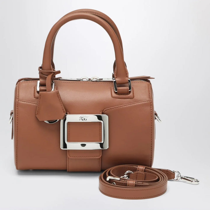 ROGER VIVIER - Belle Vivier Bowling Bag in cognac coloured Brand Apparel &amp; Accessories TU