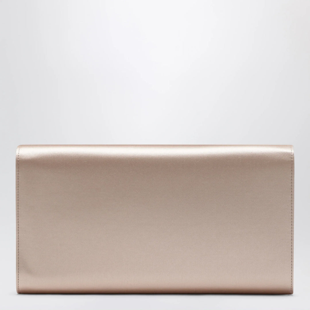 ROGER VIVIER - Light pink satin clutch bag with buckle Brand Apparel &amp; Accessories U