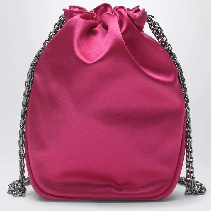ROGER VIVIER - Nano Pilgrim bag in fuchsia satin Brand Apparel &amp; Accessories TU