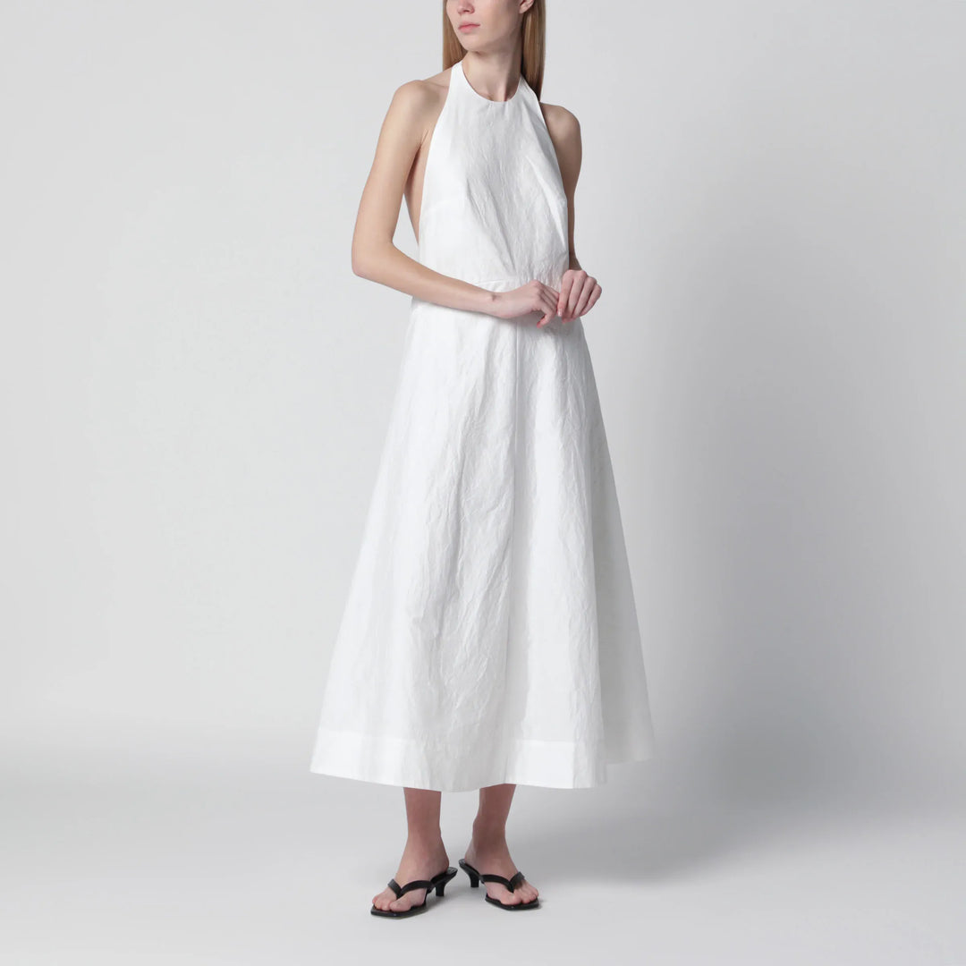Róhe - White midi dress in cotton blend Brand Apparel &amp; Accessories 36  FR
