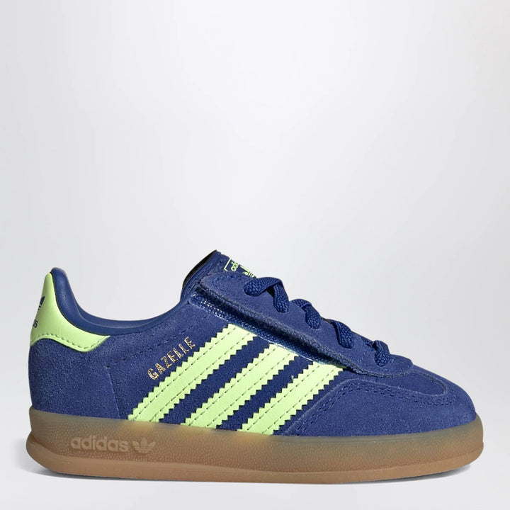 adidas Originals - Gazelle Indoor sneakers in Royal Blue / Green Spark / Gold Metallic Brand Apparel &amp; Accessories > Shoes 19
