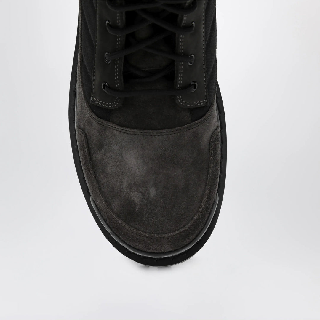 Balenciaga - Combat Strike low lace-up suede boots brown/black Brand Apparel &amp; Accessories > Shoes