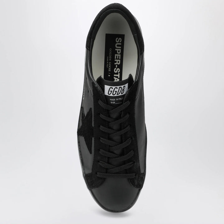 Golden Goose - Black Super-Star sneakers in leather and suede Brand Apparel &amp; Accessories > Shoes