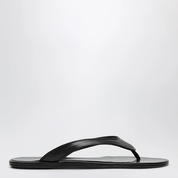 Jude - Black Leather Rue Sandal Brand Apparel &amp; Accessories > Shoes