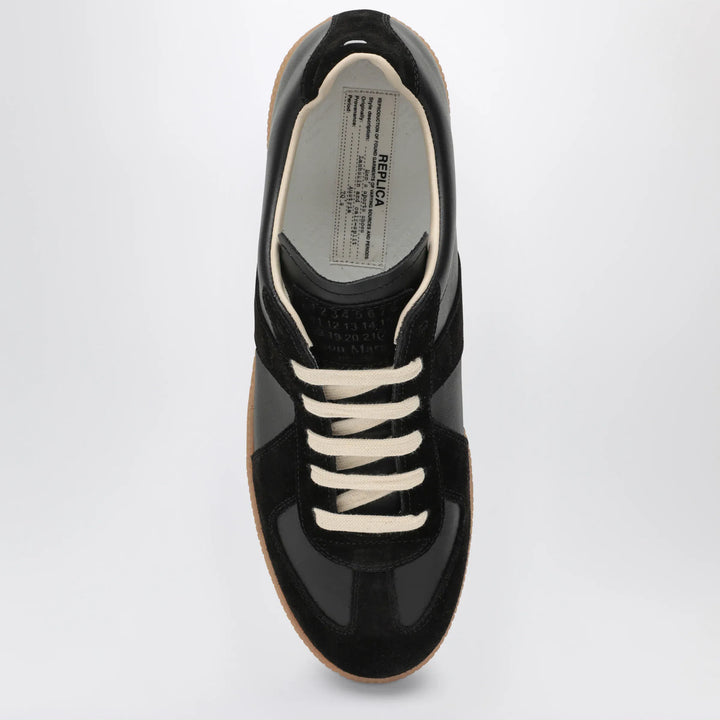 Maison Margiela - Replica sneakers in black Brand Apparel &amp; Accessories > Shoes