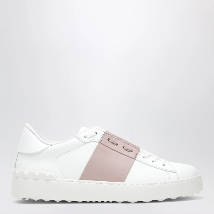 Valentino Garavani - Open sneakers in white/antique pink Brand Apparel &amp; Accessories > Shoes