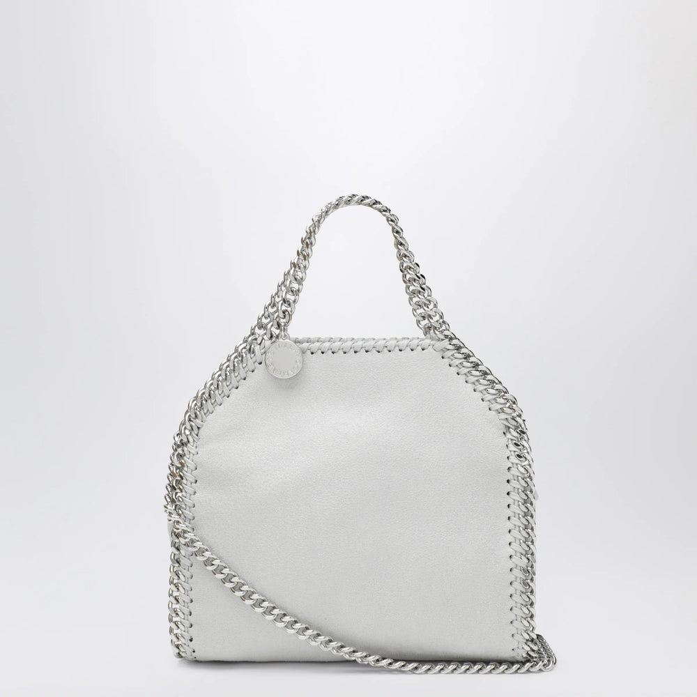 Stella McCartney - Pearl grey micro Falabella tote bag Brand Apparel & Accessories TU