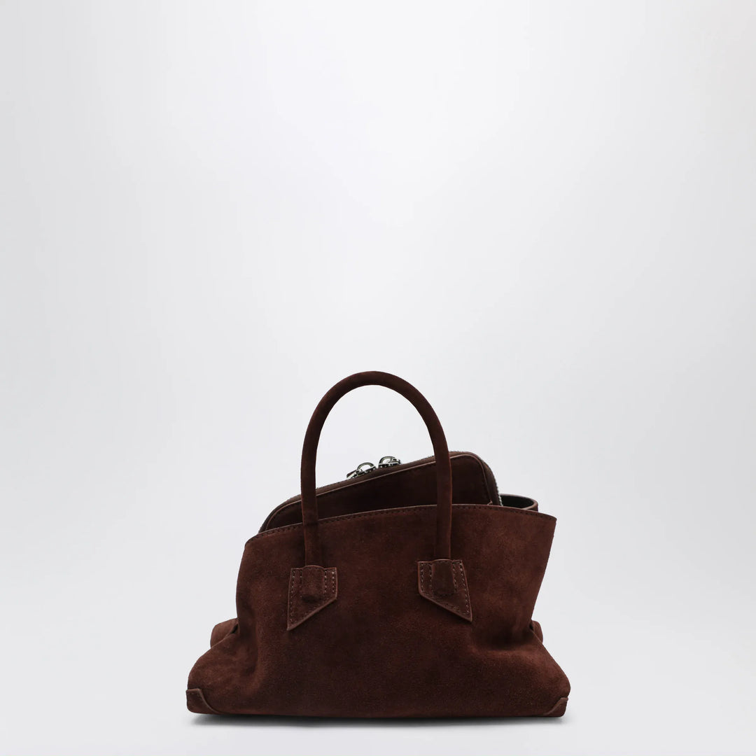 The Attico - Brown suede La Passeggiata Mini bag Brand Apparel &amp; Accessories TU