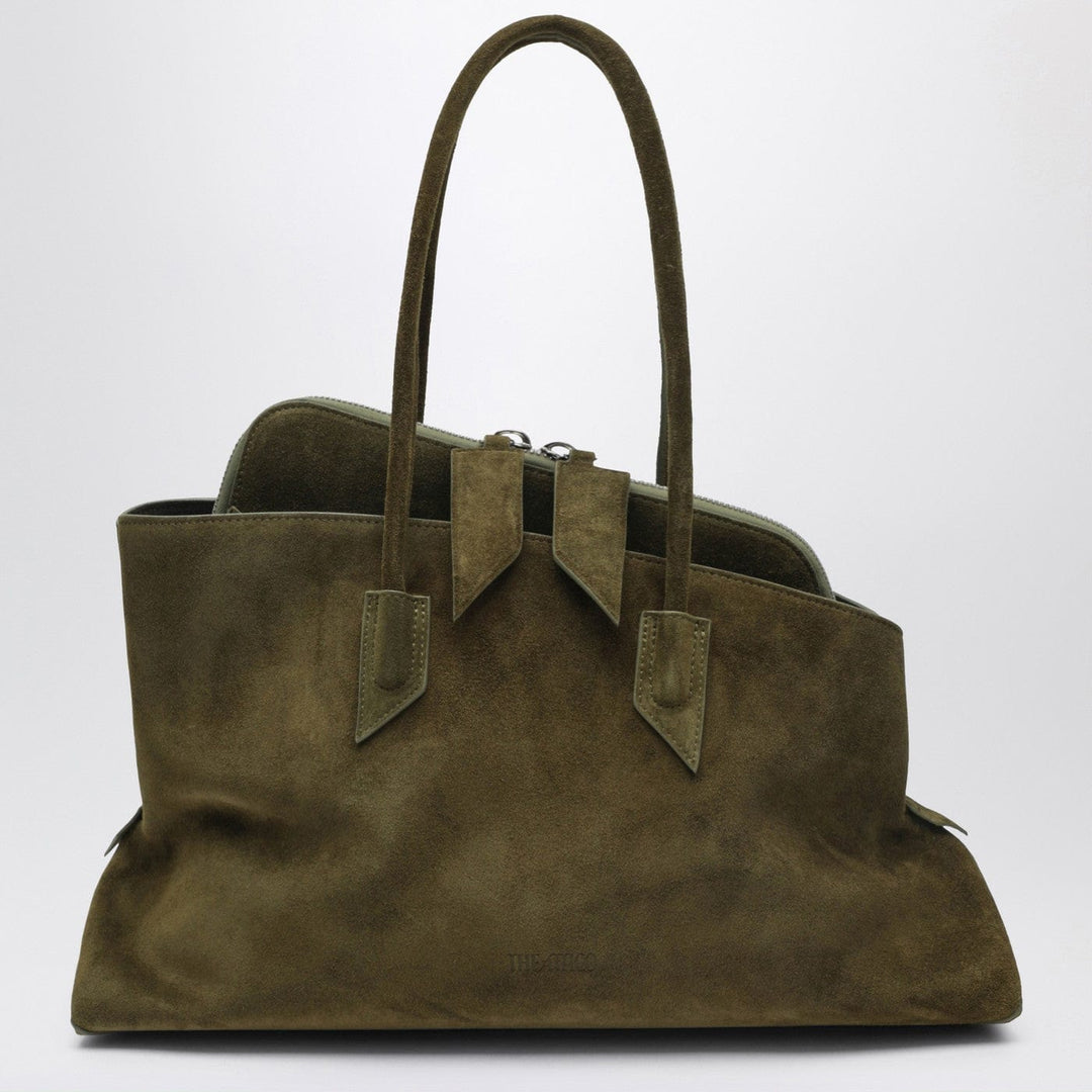 Apparel &amp; Accessories TU The Attico - La Passeggiata Medium khaki bag Brand