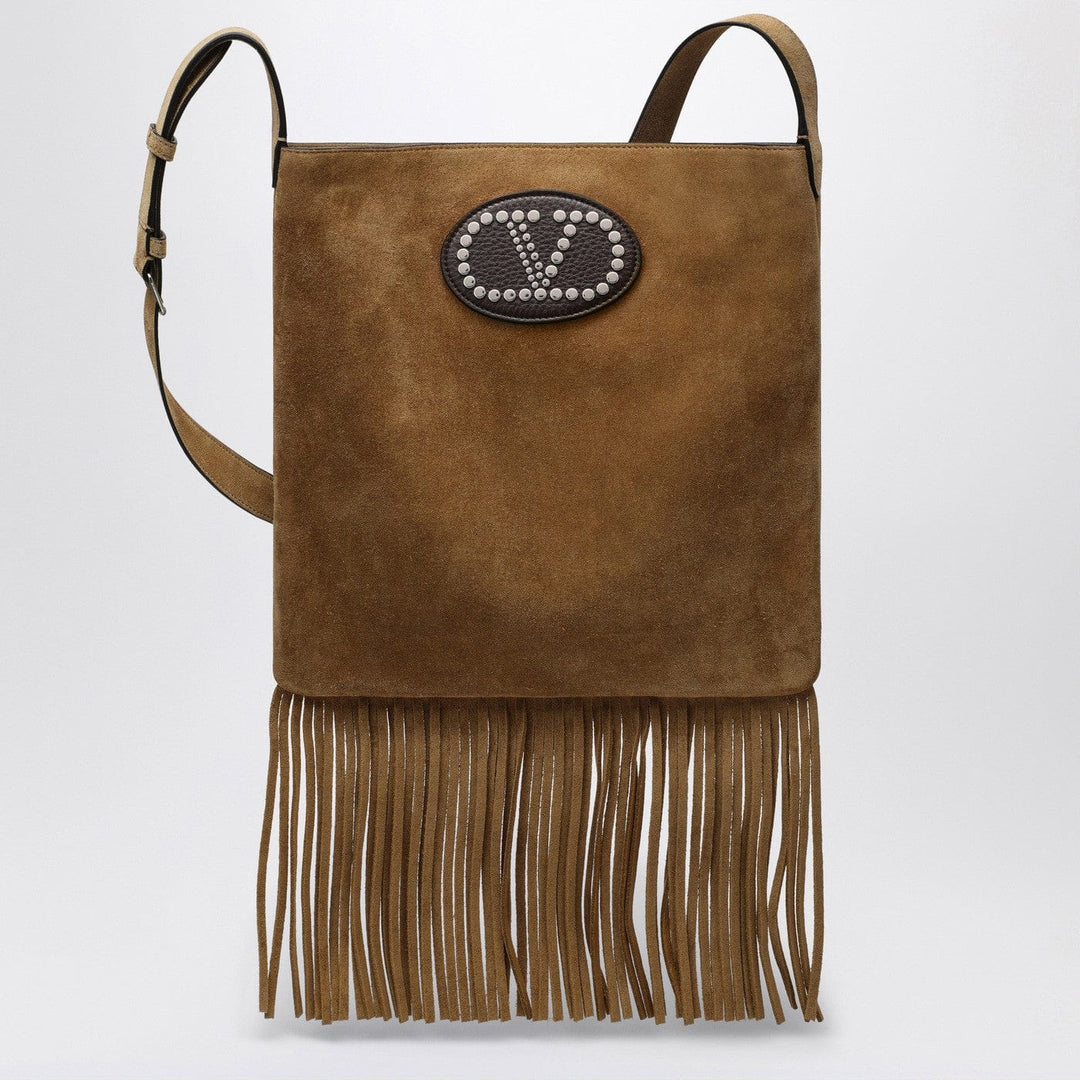 Apparel &amp; Accessories TU Valentino Garavani - Beige suede Nellcôte bag Brand