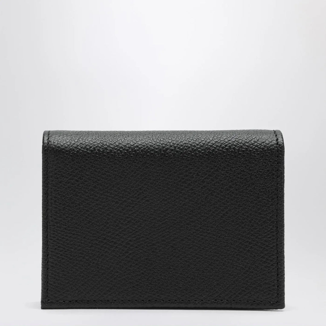 Valentino Garavani - Signature black leather VLogo wallet Brand Apparel &amp; Accessories TU