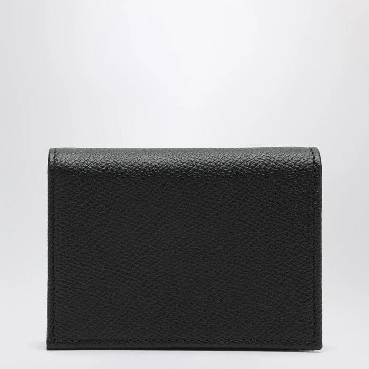 Valentino Garavani - Signature black leather VLogo wallet Brand Apparel &amp; Accessories TU