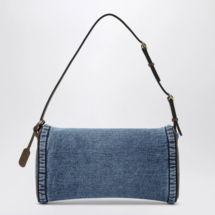 Valentino Garavani - Small DeVain denim shoulder bag Brand Apparel &amp; Accessories TU