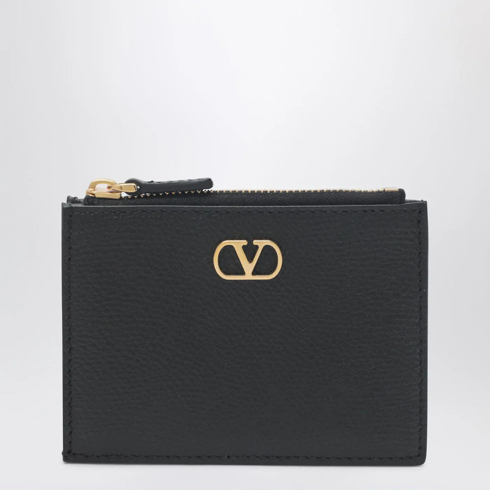 Valentino Garavani - Vlogo Signature black wallet Brand Apparel & Accessories TU