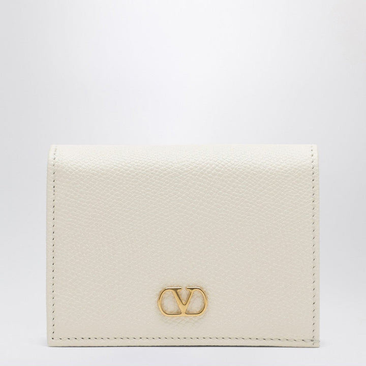 Apparel &amp; Accessories TU Valentino Garavani - VLogo Signature ivory leather wallet Brand