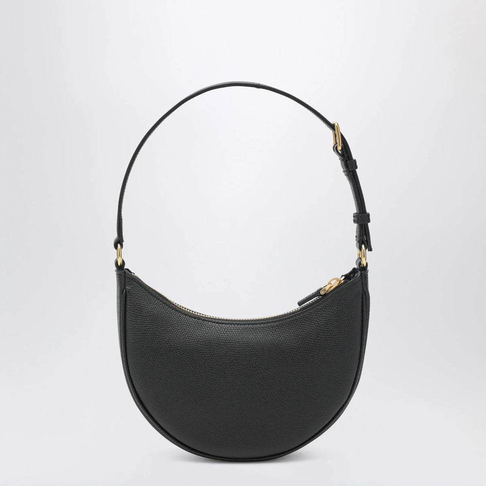 Valentino Garavani - Vlogo Signature Mini Hobo bag in black leather Brand Apparel & Accessories U